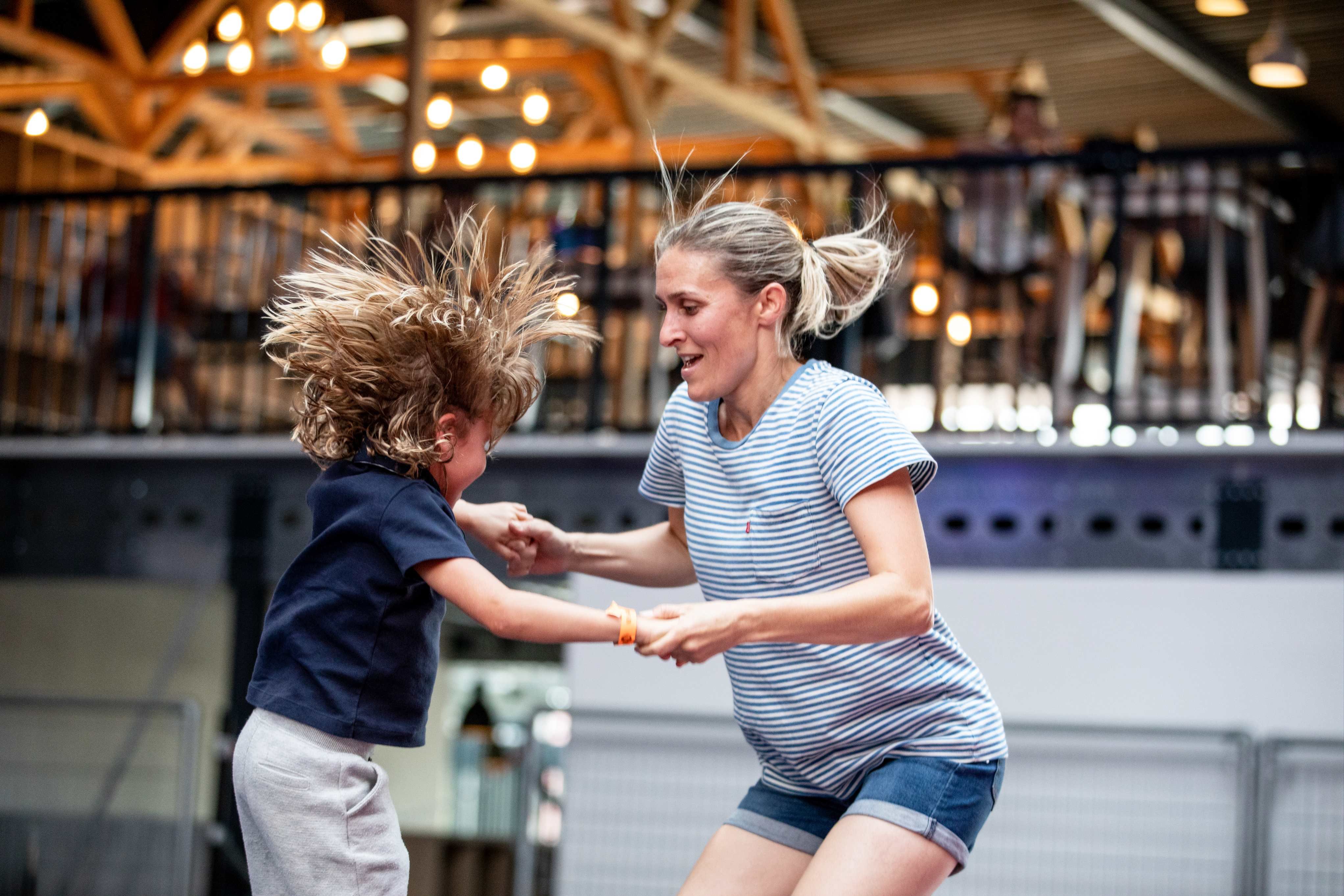 Trampoline arena, une zone dédiée aux trampolines