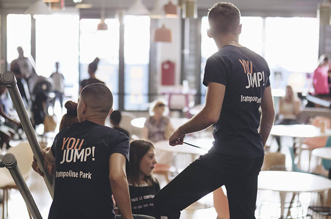 Activités dans ton Trampoline Park You Jump