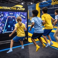 Interactive Jump jeux interactif parc de jeux