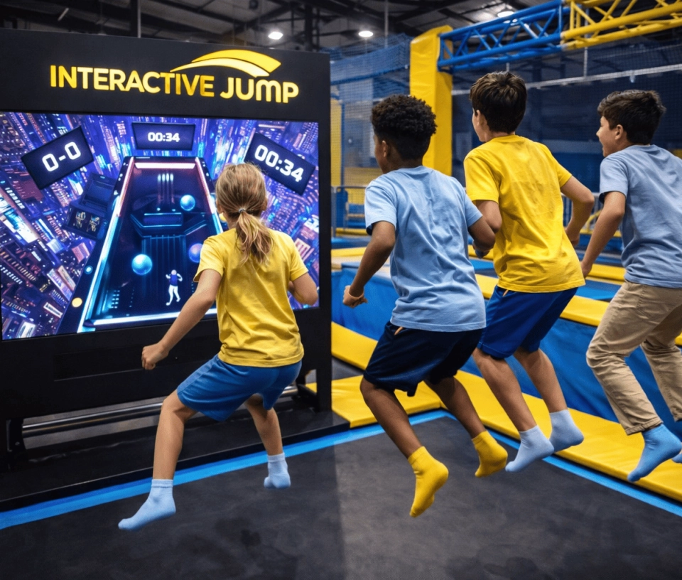 Interactive Jump jeux interactif parc de jeux