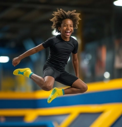 Activité trampoline parc indoor