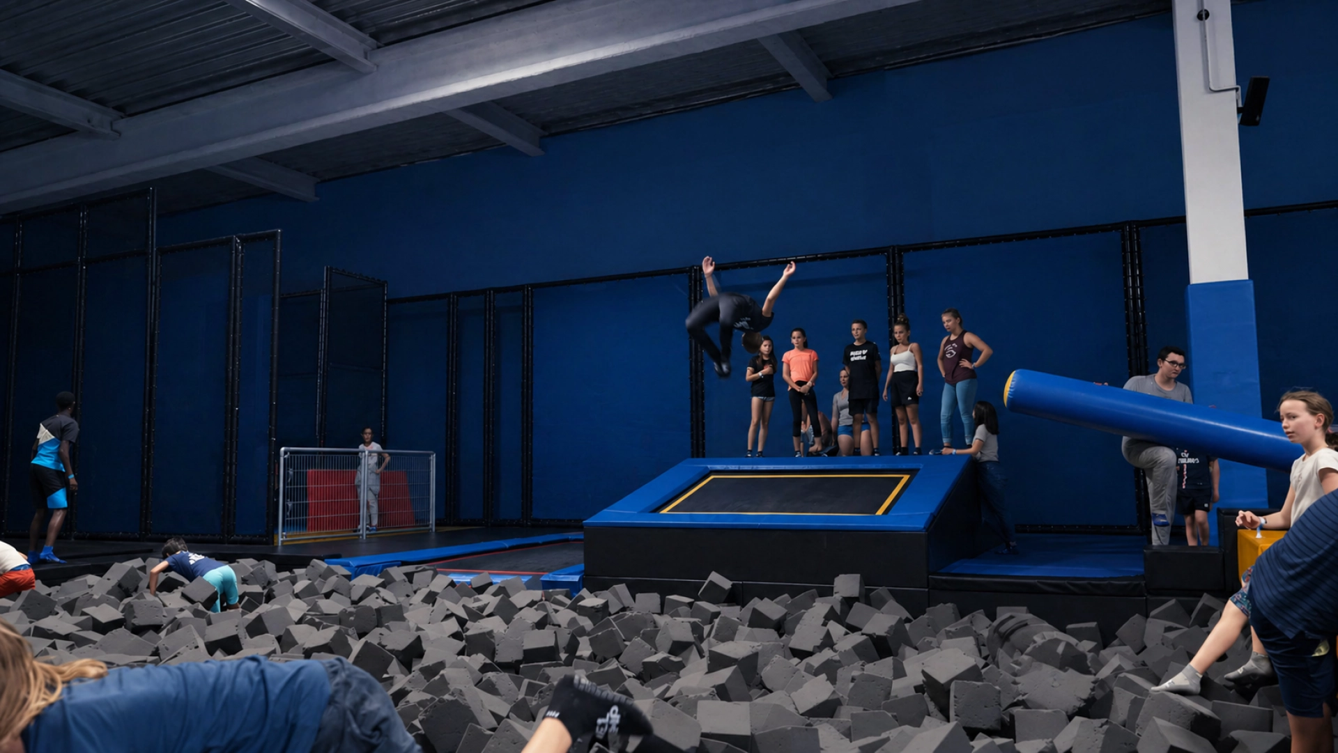 Stunt Bac à mousse parc de loisirs indoor