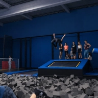 Stunt Bac à mousse parc de loisirs indoor