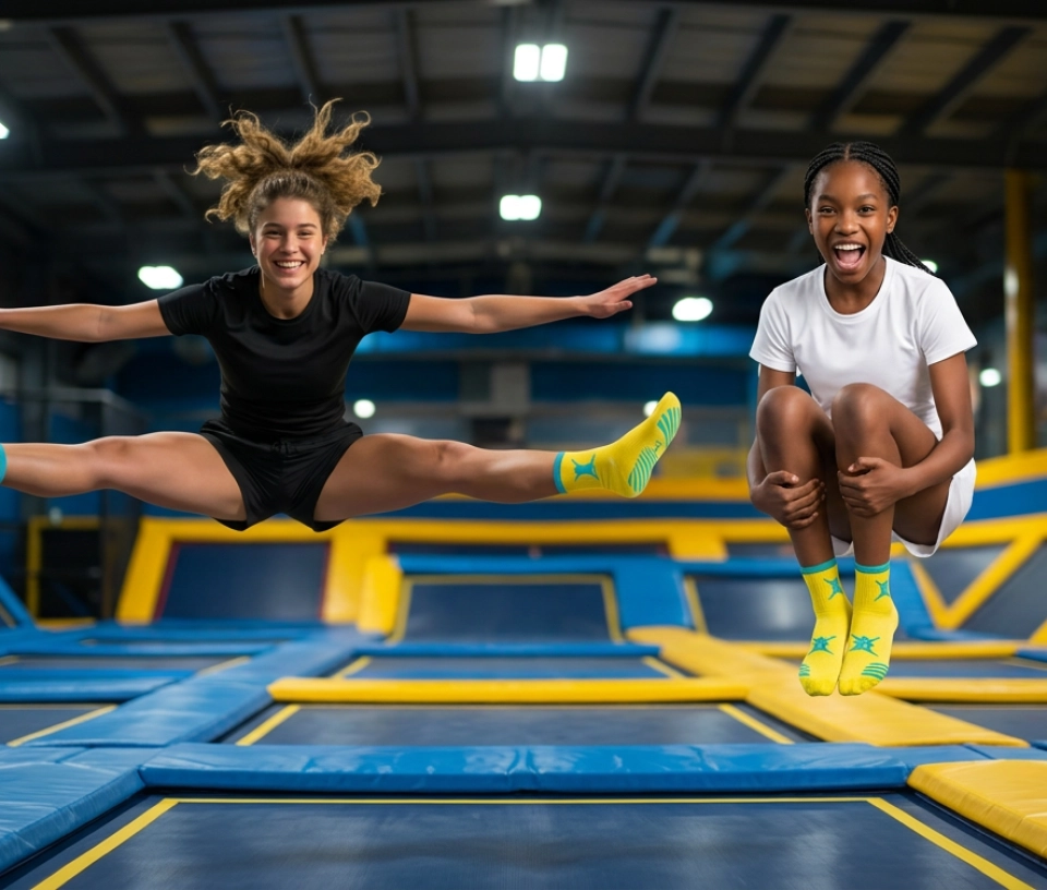 Activité trampoline parc indoor