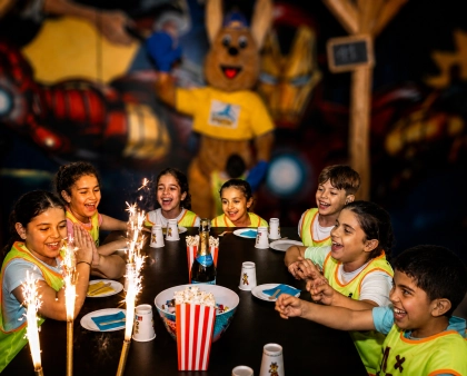 Gouter d'anniversaire enfantTrampoline Park