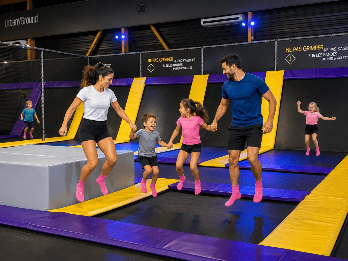 trampoline park paris élancourt
