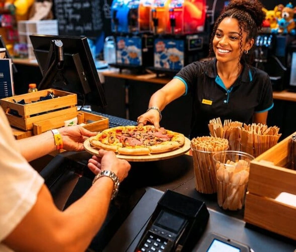 snack pizza parc de jeux indoor