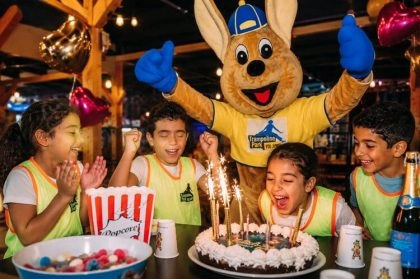 anniversaire groupe enfants avec Jumpy