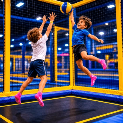 cage ball parc enfant interieur