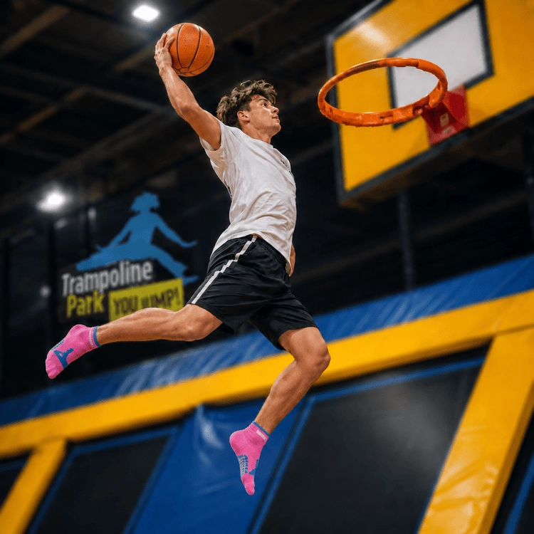 slam dunk basket trampoline