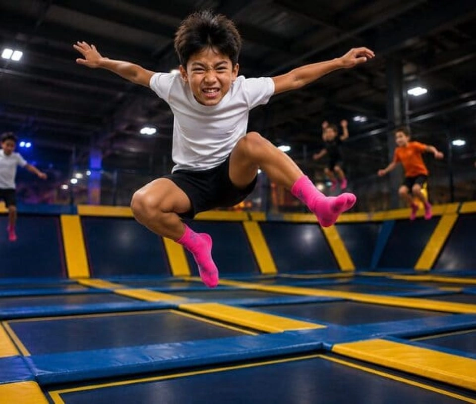 activité enfant 8 ans trampoline parc de jeux