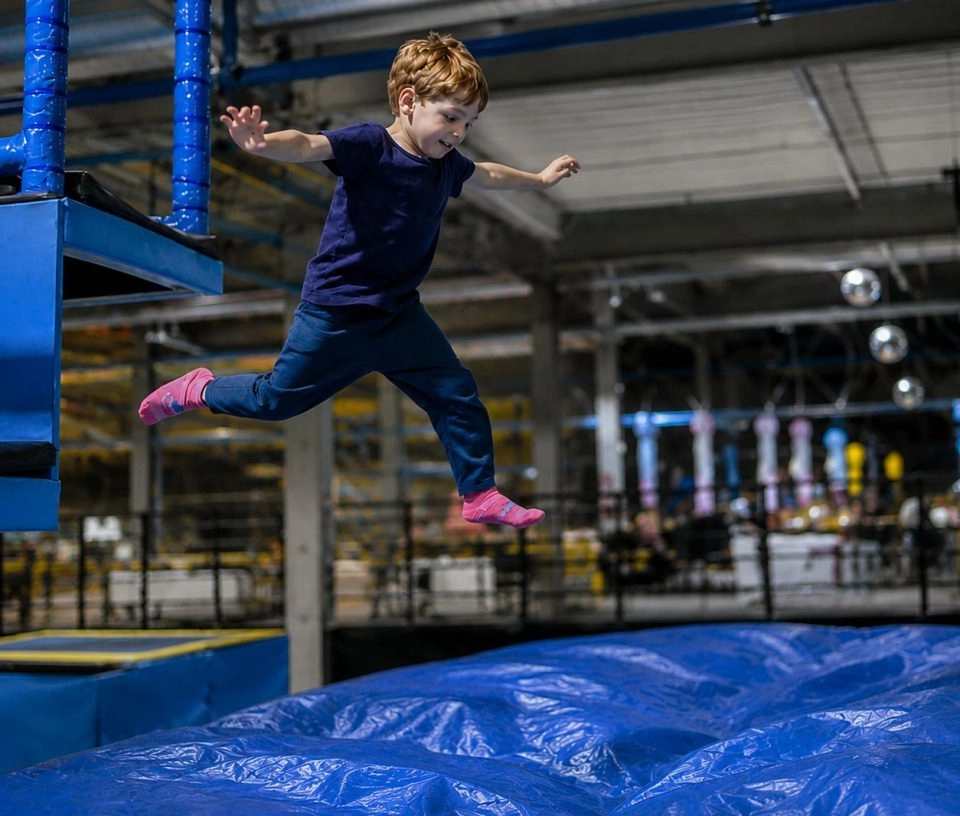 Jump Tower & Air Bag Géant enfant jump