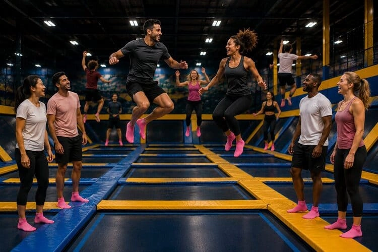 adulte trampoline park you jump