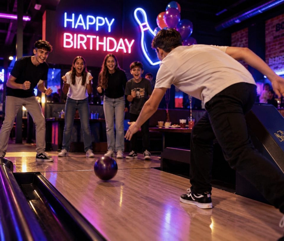 anniversaire bowling