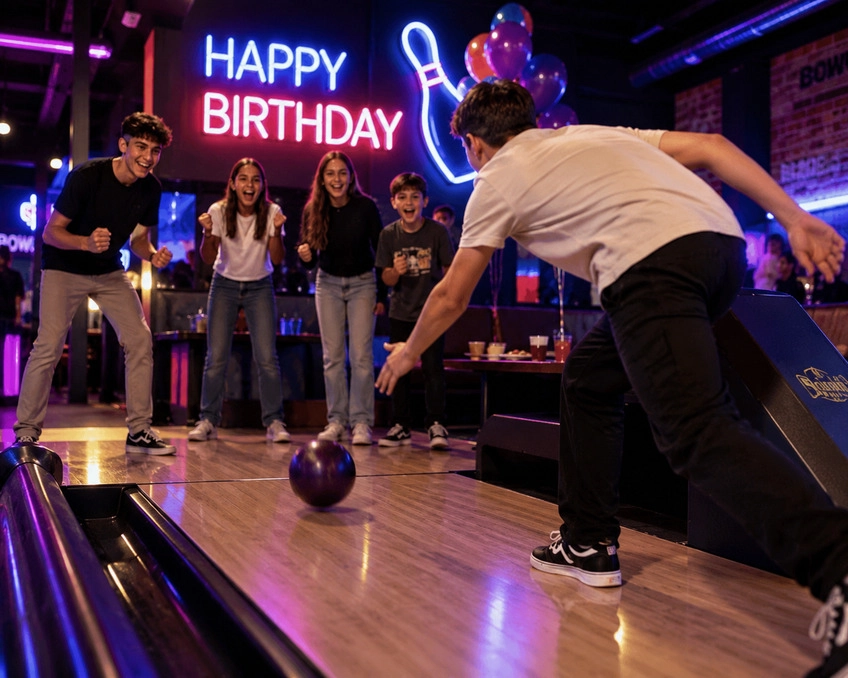 anniversaire bowling