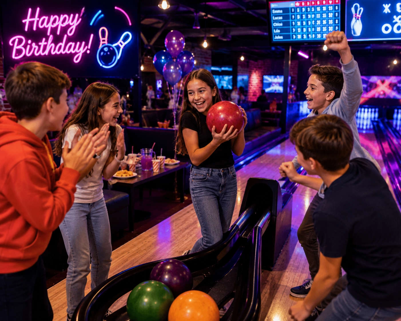 bowling anniversaire