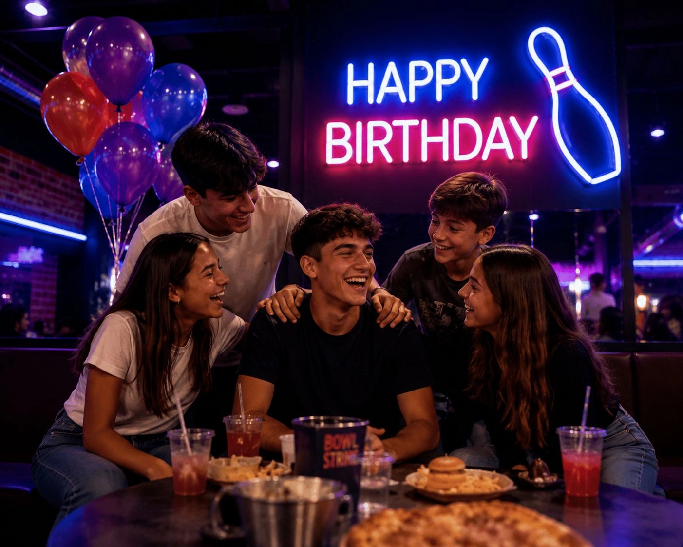 équipe bowling anniversaire