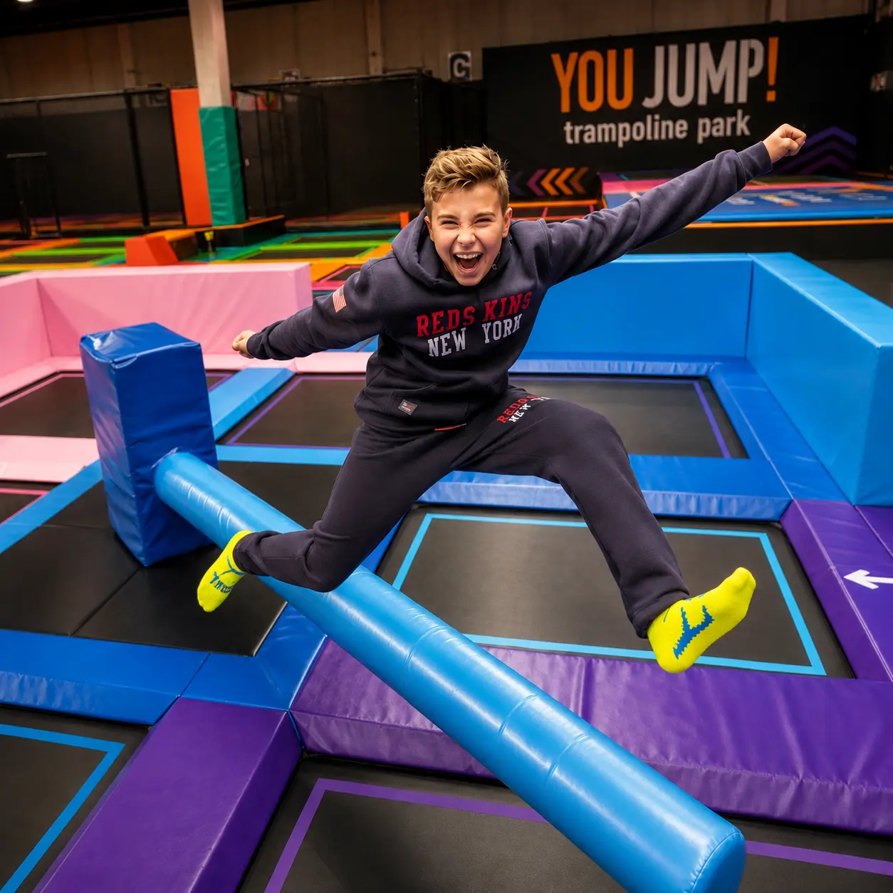 Twister trampoline park