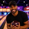 bowling homme sourire