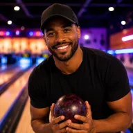 bowling homme sourire