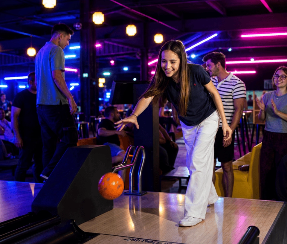 bowling lancée femme