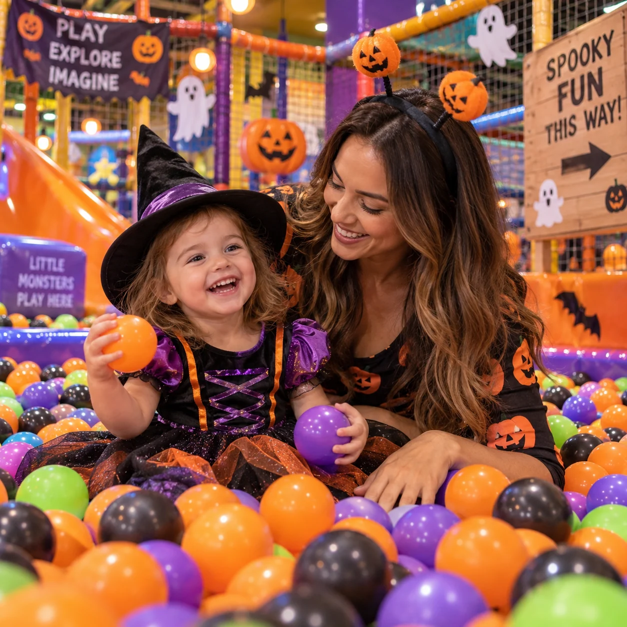 Enfants pendant la Halloween Kids Party