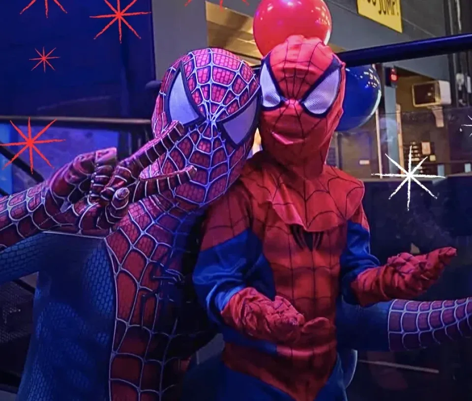 spiderman enfant rencontre