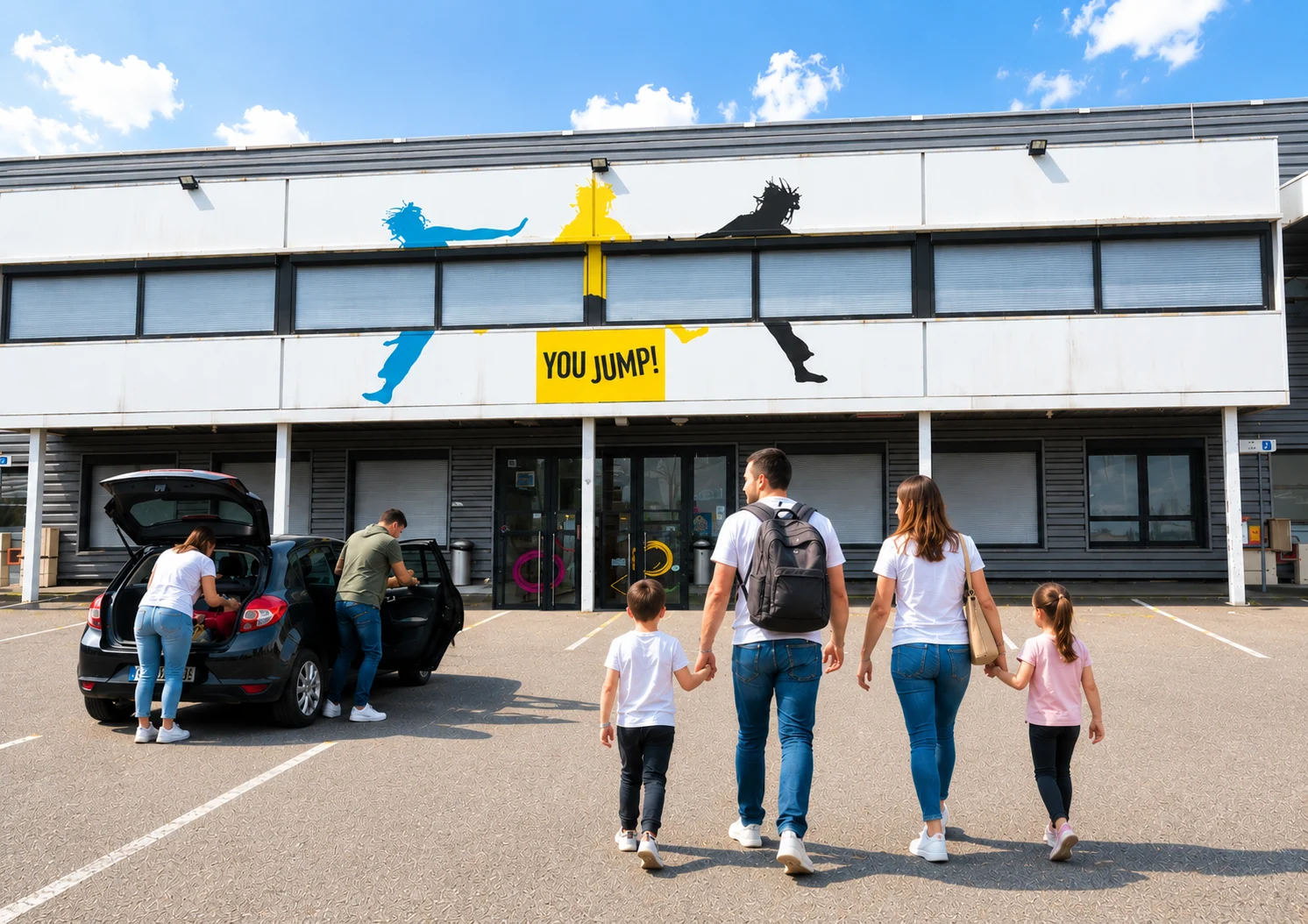 Parc de loisirs indoor : trampoline park lyon