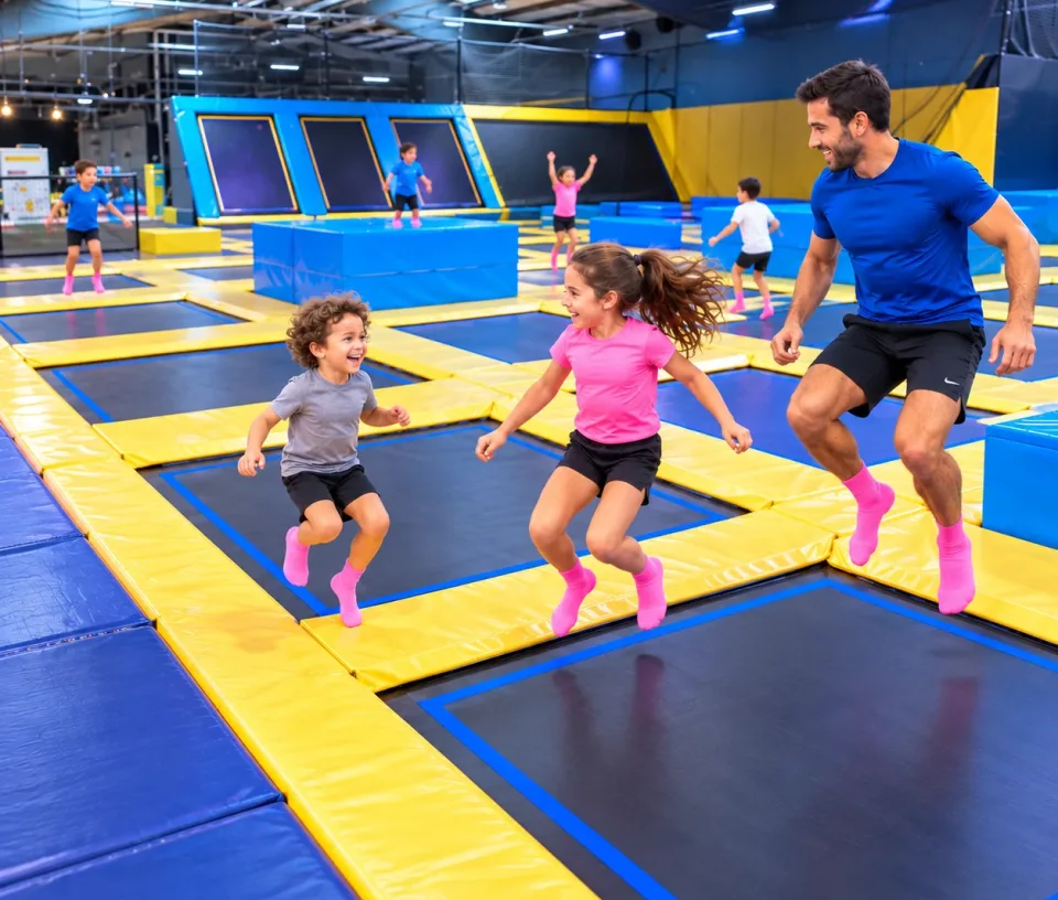 parc d'activités indoor à strabourg - trampoline park mundolsheim
