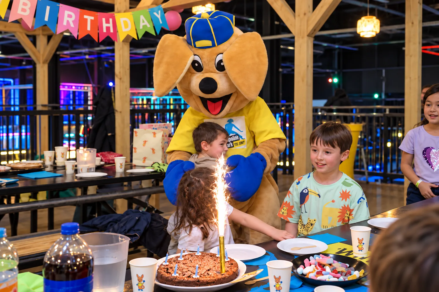 Anniversaire enfant au Trampoline Park Caen