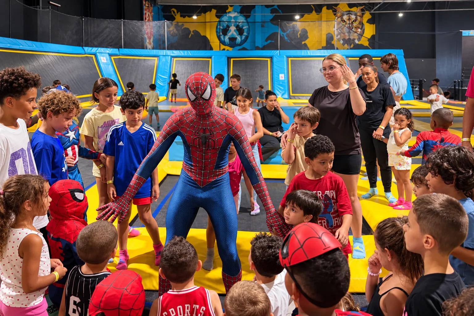 soiree spiderman animation toulouse sept deniers