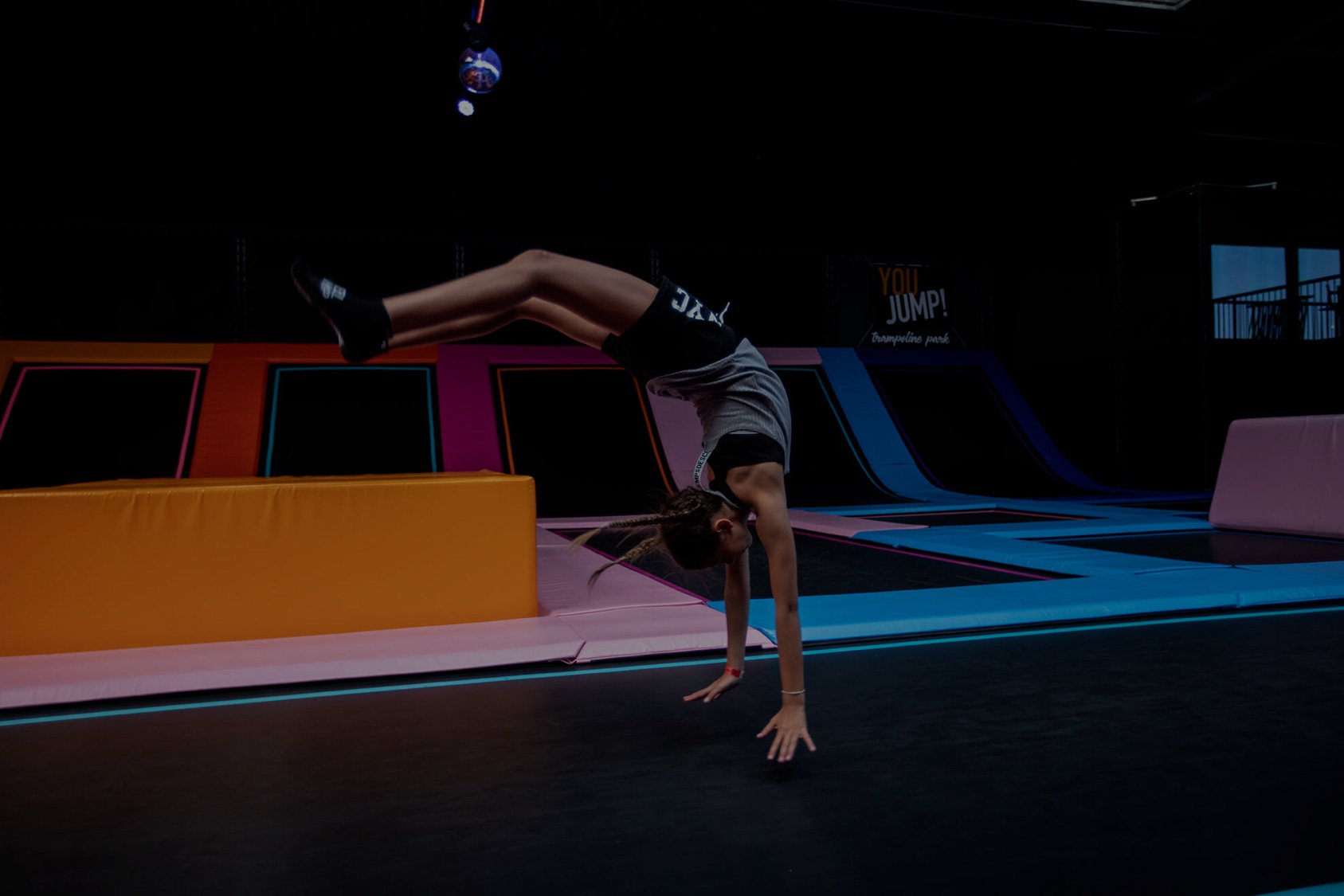 Trampoline Arena au trampoline park You Jump